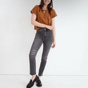 Madewell Gray The Perfect Vintage Jean Size 32/14